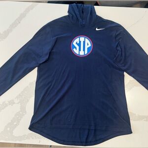 Nike OLE MS Navy Dri-FIT Tee with SIP Logo